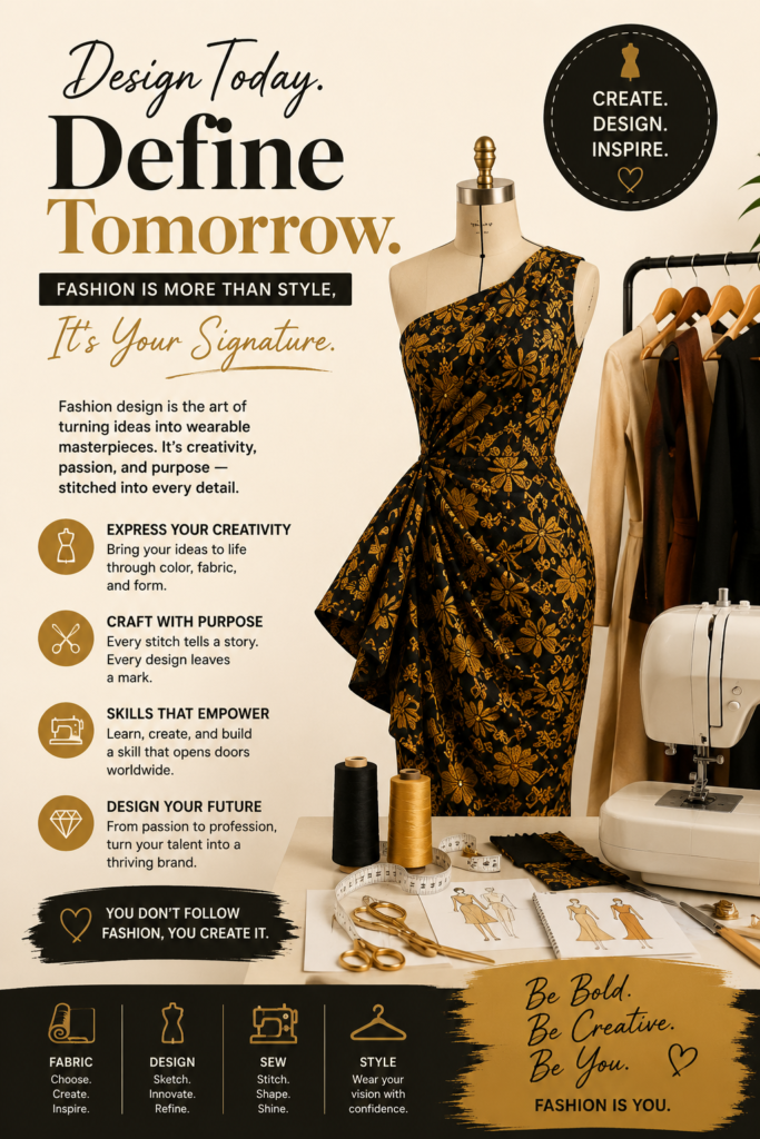 Fashion Design: Turn Your Creativity Into a Signature