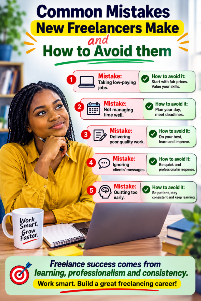 7 Common Mistakes New Freelancers Make (And How to Avoid Them)