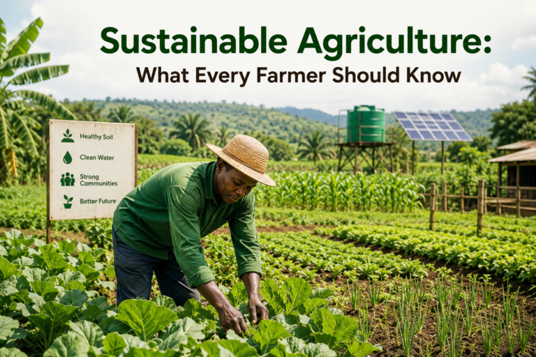 Sustainable Agriculture: What Every Farmer Should Know